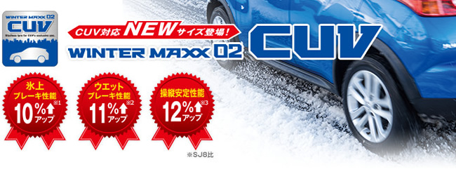 ダンロップ ウィンターマックス ゼロツー シーユーブイ 235/65R17 108Q XL 商品説明イメージ