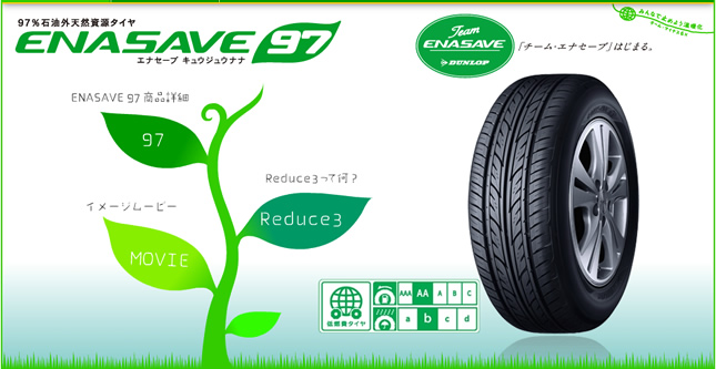 ダンロップ エナセーブ 97 205/65R15 94H 商品説明イメージ